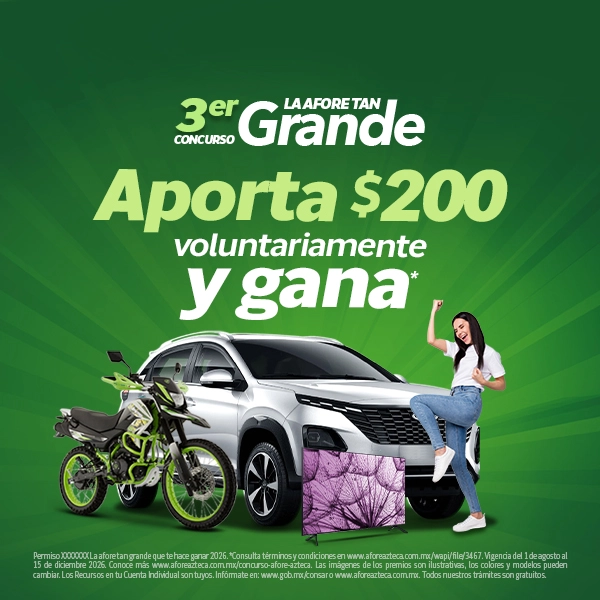 Banner Concurso Afore Azteca